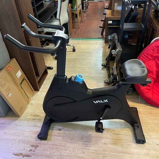 送料無料・設置無料有りVALX SPIN BIKE スピンバイク フィットネスバイク エアロバイク ダイエット器具 静音 家庭用 中古 健康 トレーニング 筋トレ