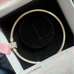 ほぼ新品]Pandora パンラドブレスレット(限定デザイン)の画像