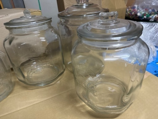 【美品】DULTON GLASS COOKIE JAR 7L 16個！