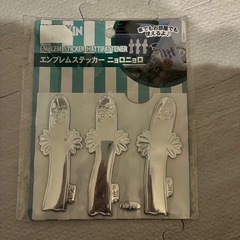 ムーミンニョロニョロエンブレムステッカー