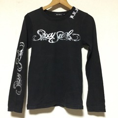 長袖ロックTシャツ