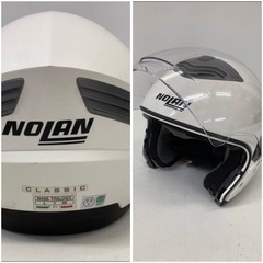 ヘルメット　(中古)NOLAN CLASSIC N43E TRILOGY フルフェイスヘルメット L 59cm ノーラン 100の画像