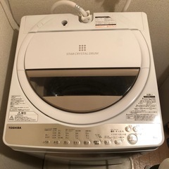TOSHIBA  6kg洗濯機の画像