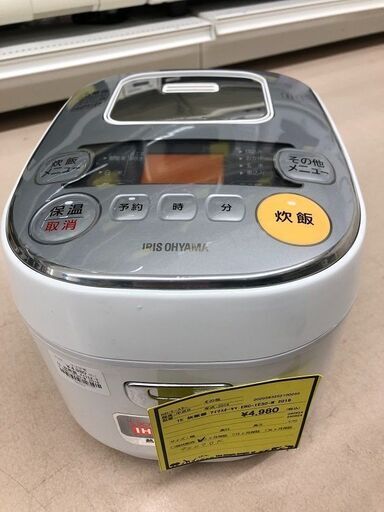 Wa1251 炊飯器 アイリスオーヤマ ERC-IE30-W