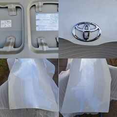 ハイエース200系 ナロー用　ボンネット&リアバンパー　パールホワイ 070の画像