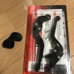 ホンダ ブレーキ クラッチレバー 6段階調整(マットブラック)の画像