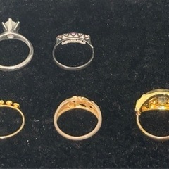 【指輪・ネックレス・ピアス・イヤリング・腕時計・ブローチ等】　アクセサリー　まとめ売り