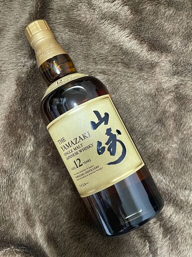 未開封 サントリー シングルモルト ウイスキー 山崎 12年 700ml