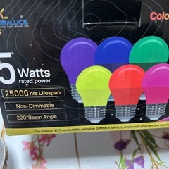 ★未使用　LED　電球　1つ　グリーンの画像