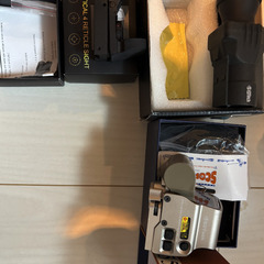 サバゲー引退品、HK416D、M1911A1などの画像