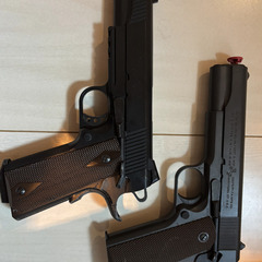 サバゲー引退品、HK416D、M1911A1などの画像