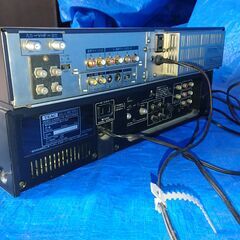 ビデオデッキ２台　ベータ　ＶＨＳ　レア1980年代の画像