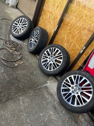 受け渡し決定【最終値下】235/50R18トヨタ純正ホイールセット
