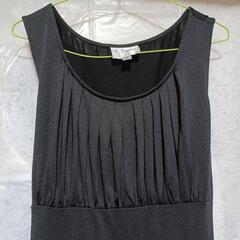 黒ワンピース リボンの画像