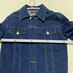 レディース　ストレッチ薄手Gジャンの画像