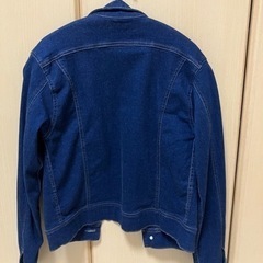 レディース　ストレッチ薄手Gジャンの画像