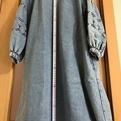 レディース　デニムワンピースの画像