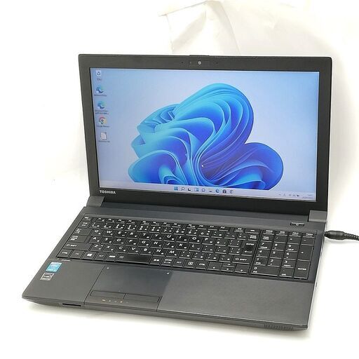 15.6型 ノートPC 東芝 B554/M i5 DVD 無線 Win11