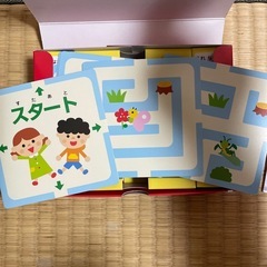 めいろカード　迷路　　プログラミング　知育玩具　知育の画像