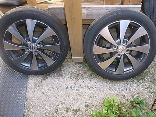 ワゴンRスティングレーMH23S純正アルミタイヤセット