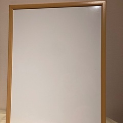 ほぼ新品！目標達成や思考整理に使えるホワイトボード！