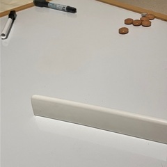 ほぼ新品！目標達成や思考整理に使えるホワイトボード！の画像