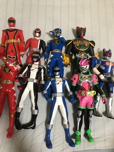戦隊モノソフビ