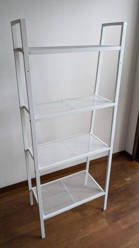 LERBERG レールベリ シェルフユニット, ホワイト, 60x148 cm