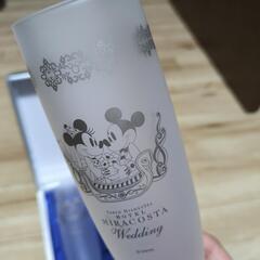 ホテルミラコスタ　ウェディング限定グラスの画像