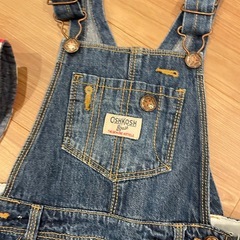 【N】OshKoshオーバーオール100cmの画像