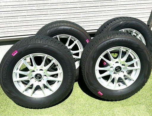 改定!YOKOHAMAスタッドレス+アルミ 4本　205/65R15  ノア/ヴォクシー80系など