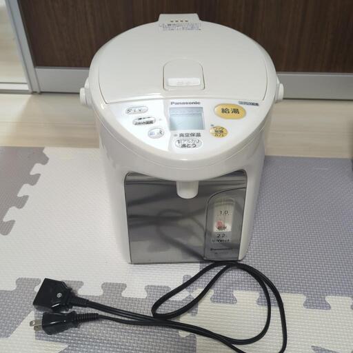 Panasonic製電気ポット　2.2L  NC-HU224