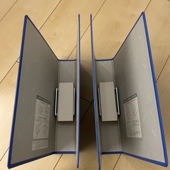 （廃棄済）パイプ式ファイル　A4　2冊の画像