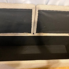 収納付き　椅子　ソファーの画像