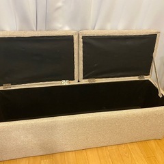 収納付き　椅子　ソファーの画像