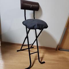 ニトリ ハイチェア DBR ブラウン 折りたたみ 椅子 チェア