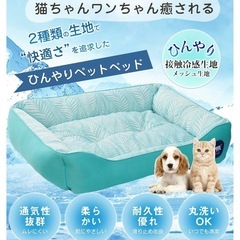 夏用ペットベッド　犬用ベッドの画像