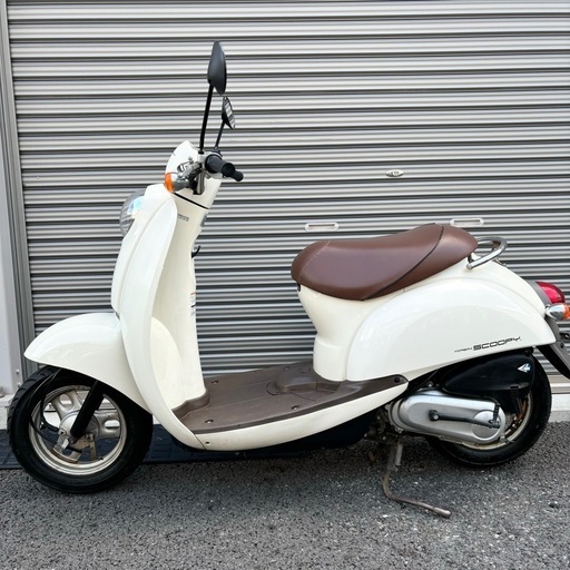 2966.お洒落可愛い　スクーピー　安心の水冷エンジン　千葉県柏市　即日配送、自走引き取りも可能
