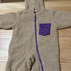 防寒着ベビー服80