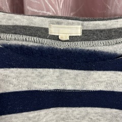 プルオーバーニット　レディース　サイズ表記M〜L ポリエステル70 綿30%の画像