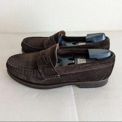 Allen Edmonds（アレンエドモンズ）ローファー ウォールデン スウェード コインローファーUS6.5 24.5cmの画像