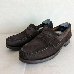 Allen Edmonds（アレンエドモンズ）ローファー ウォールデン スウェード コインローファーUS6.5 24.5cmの画像