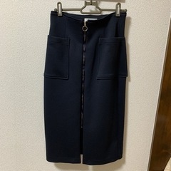 12Twelve Agenda ネイビー タイトスカート