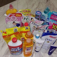 「無料」洗剤詰め合わせ　未使用Ⓗ