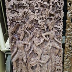 透かし彫り　一枚板　工芸品　2種類セット 透かし彫り 一枚板 工芸品 2種類セット 透かし彫り 一枚板 工芸