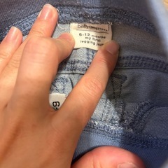 6-12m babygap デニムの画像