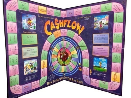 CASHFLOW キャッシュフロー101 金持ち父さん貧乏父さん 教育ボードゲーム