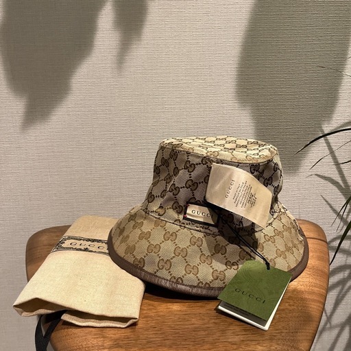 ☆新品タグ付☆GUCCI リバーシブル 注文 男女兼用 バケットハット
