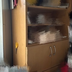 【12/22取引限定】食器棚　キャビネットの画像
