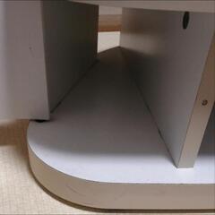 テレビ台 ローボード 白の画像